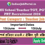 BHU PRT teacher syllabus
